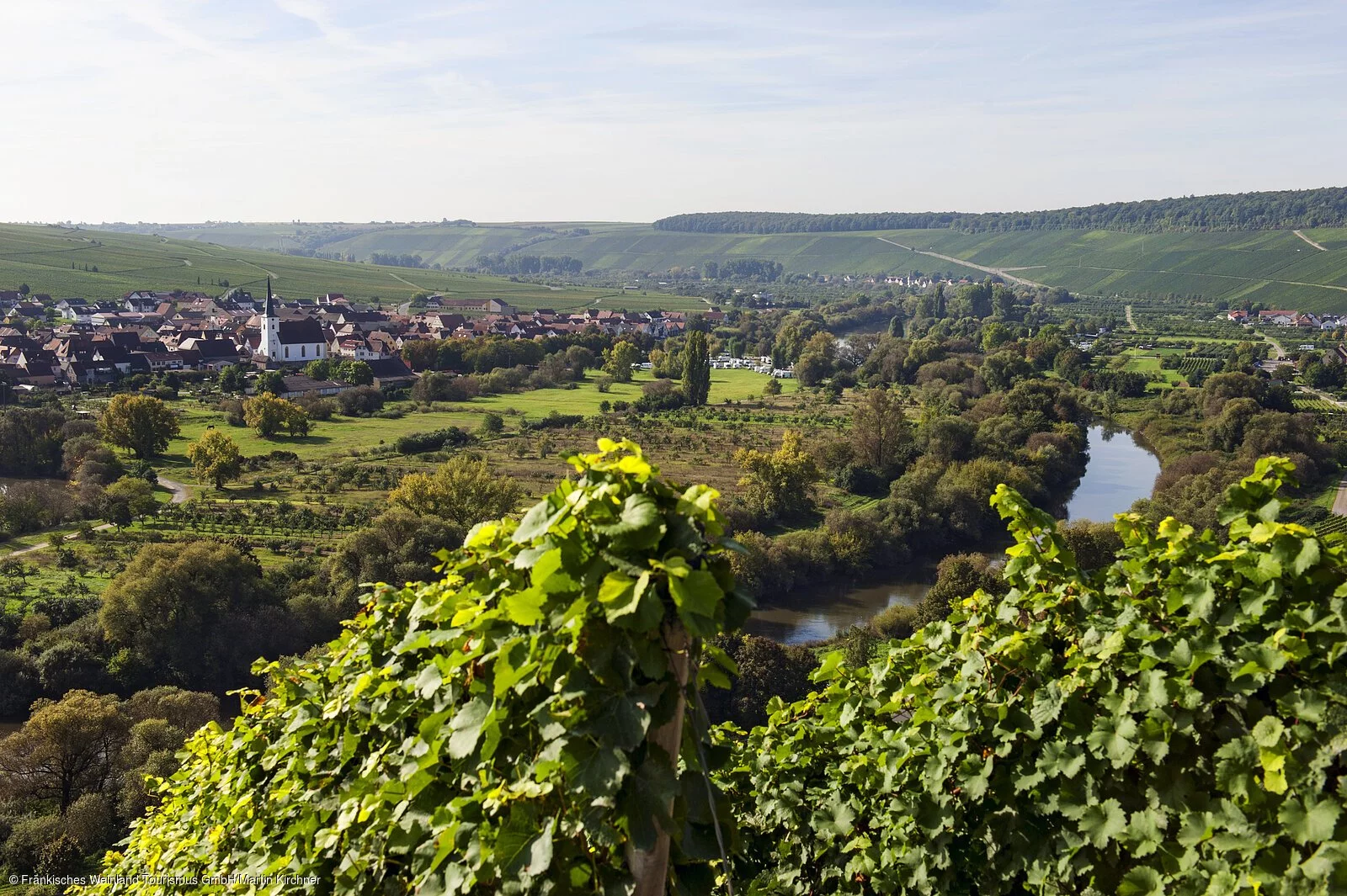 Mainschleife mit Blick auf Nordheim