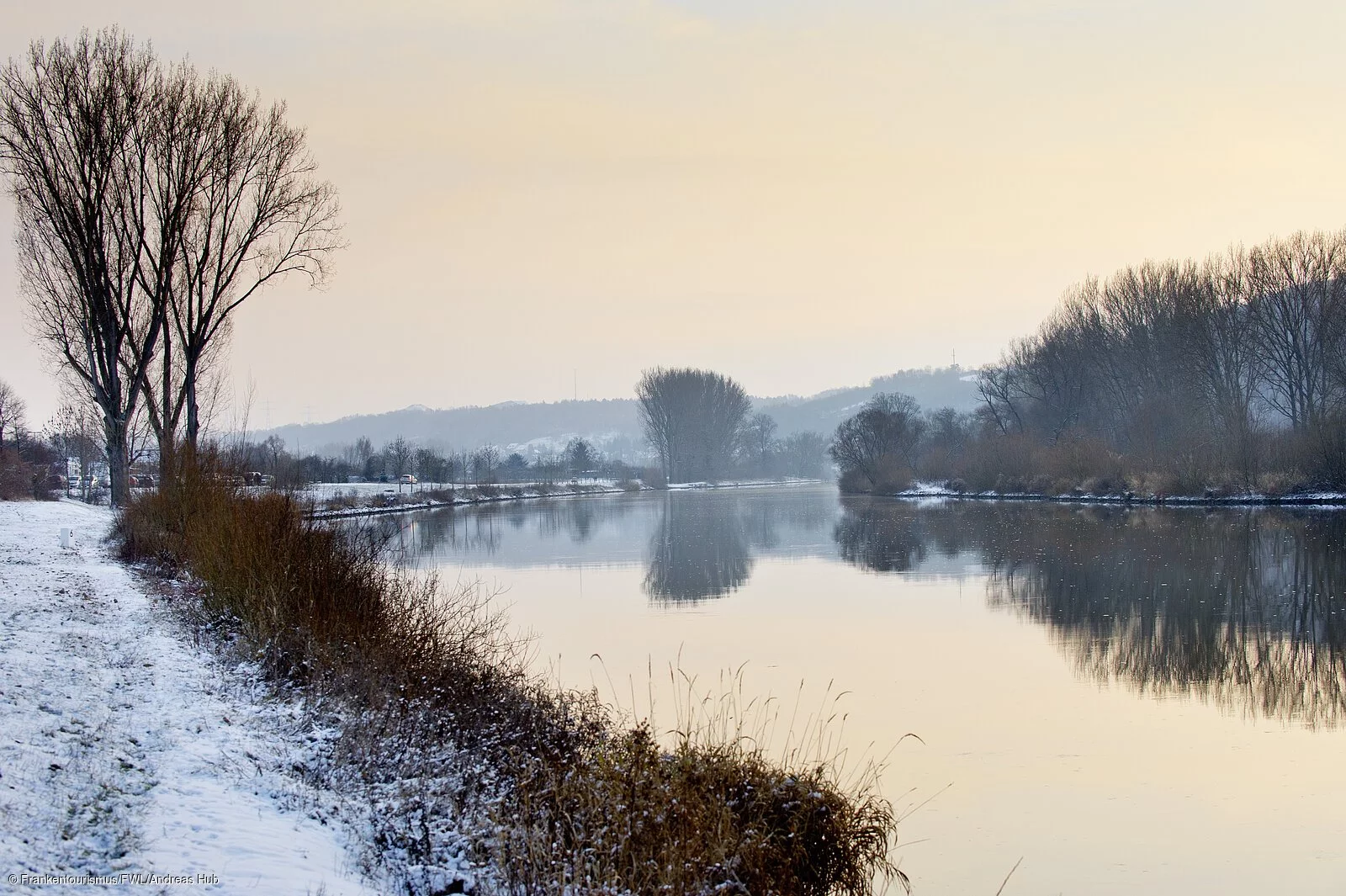 Der Main im Winter