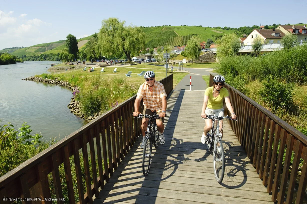 Main Radweg bei Randersacker