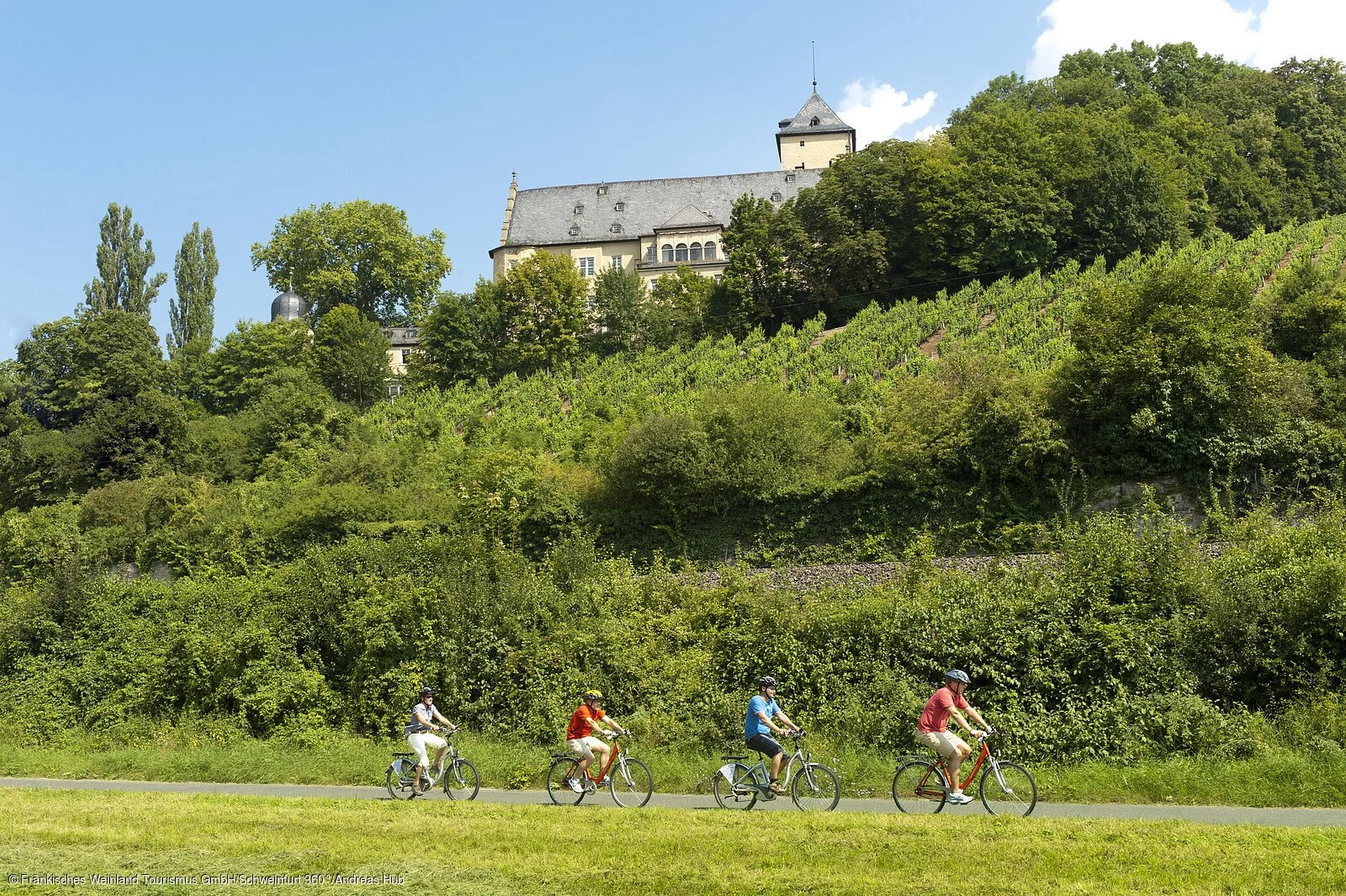 Radfahren am Main Radweg