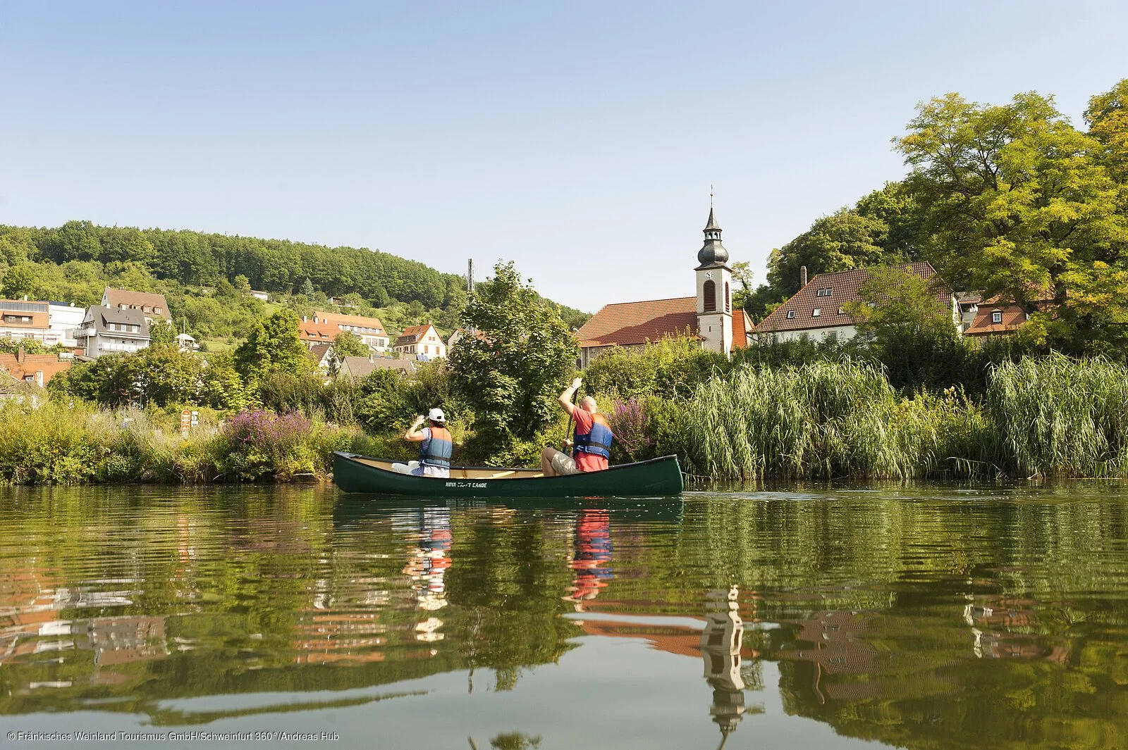 Wasserwandern auf dem Main