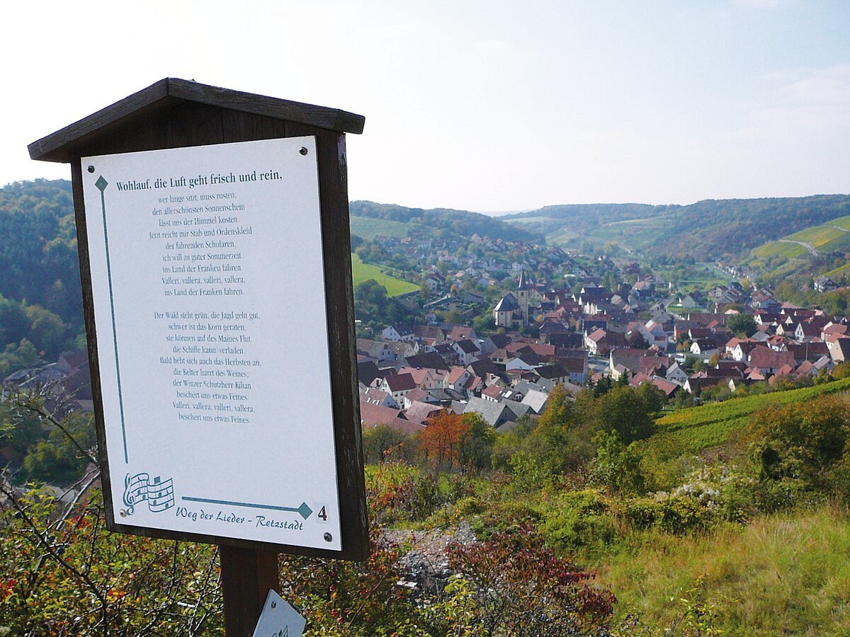 Retzstadt Liederweg Foto R. Meurer