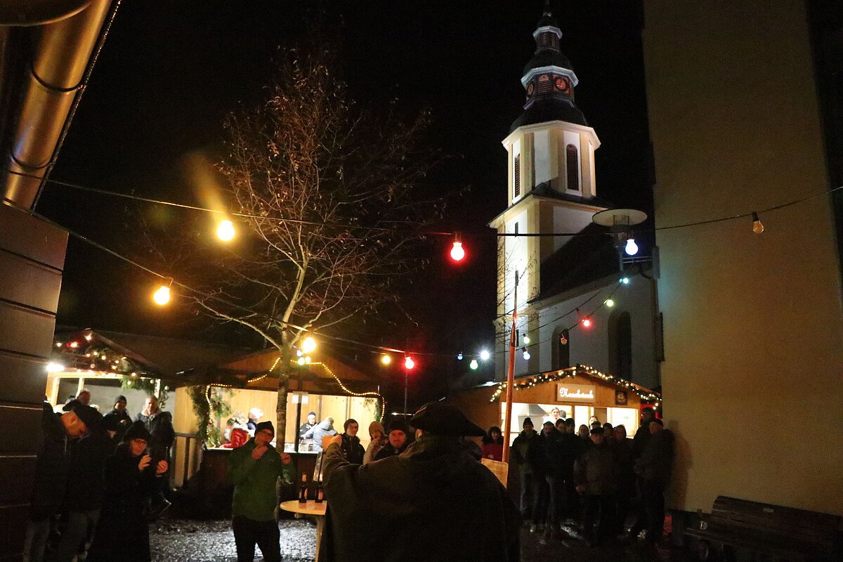 Weihnachtsmarkt Kürnach Foto Mathias Demel