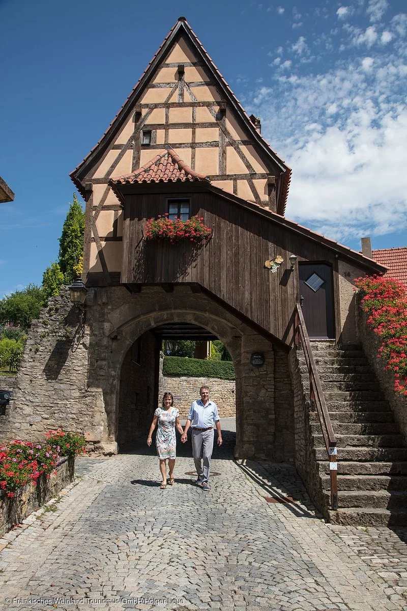 Spaziergang in Frickenhausen am Main