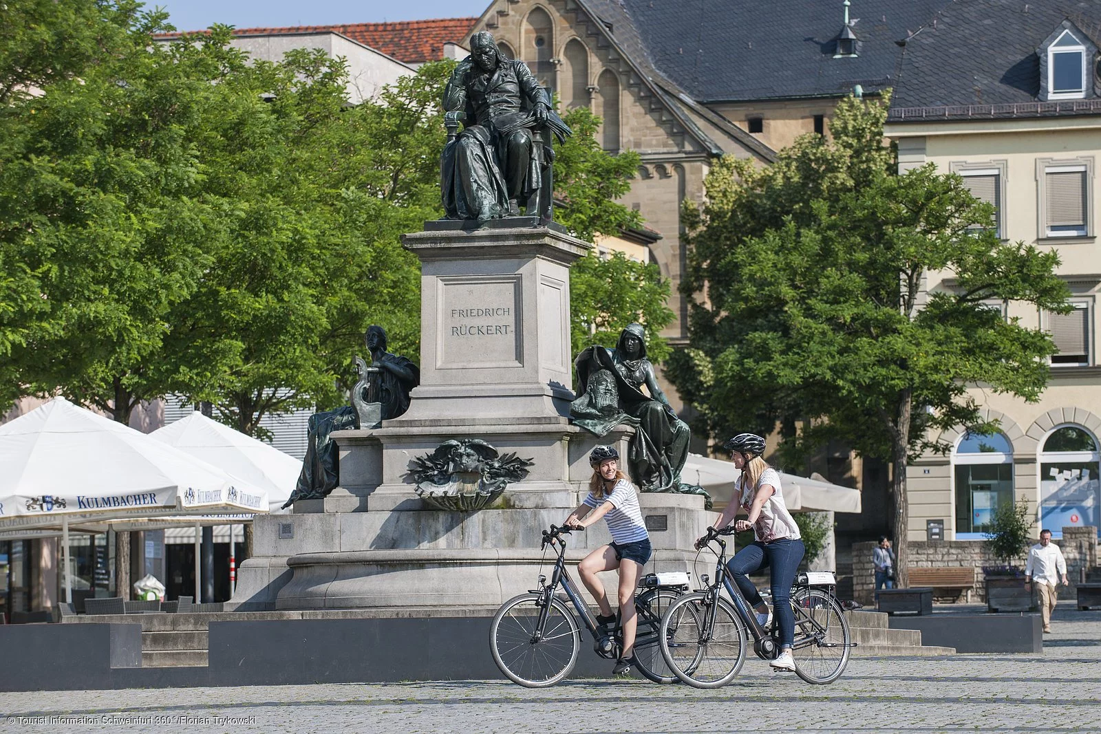 Mit dem E-Bike durch Schweinfurt