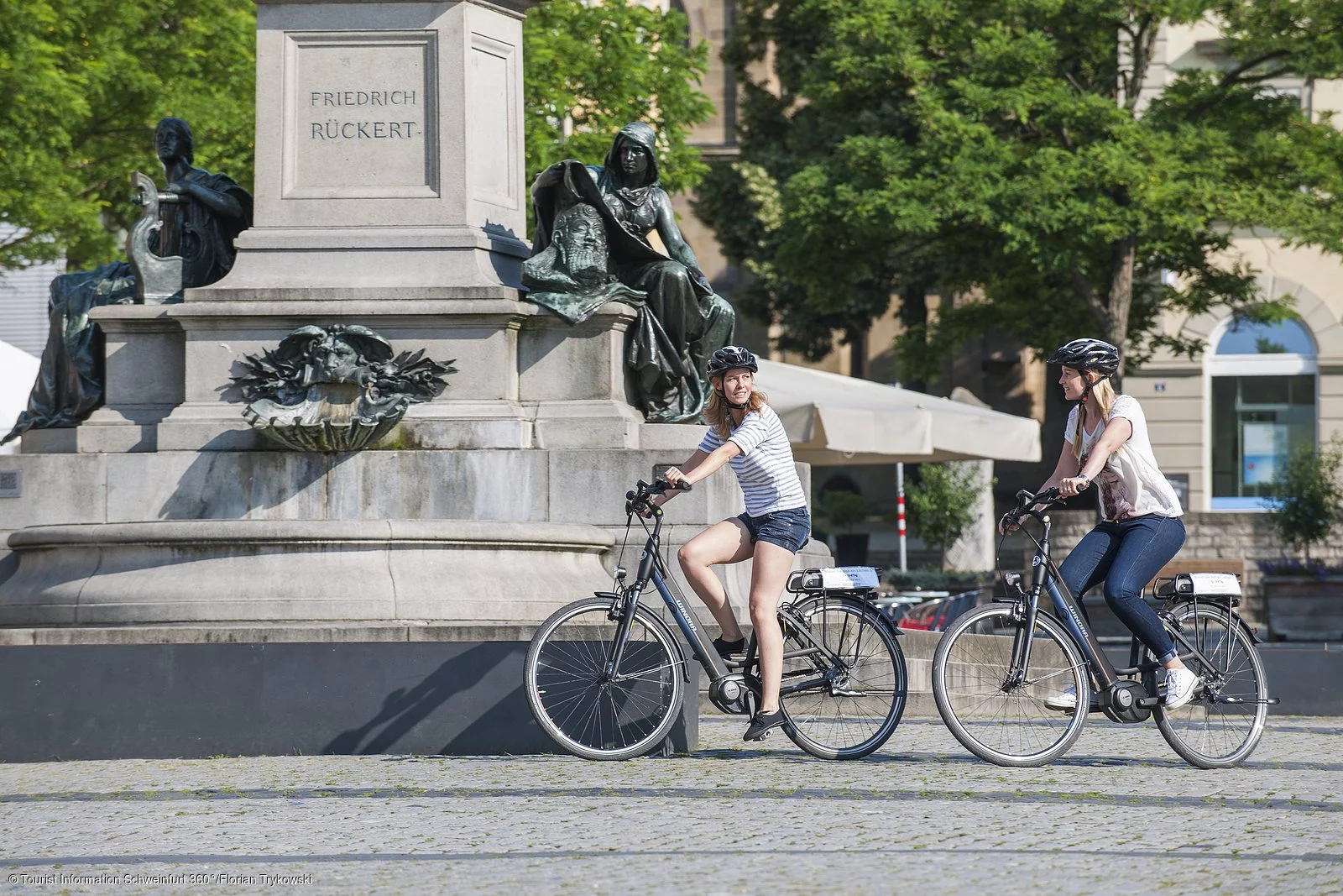 Mit dem E-Bike durch Schweinfurt