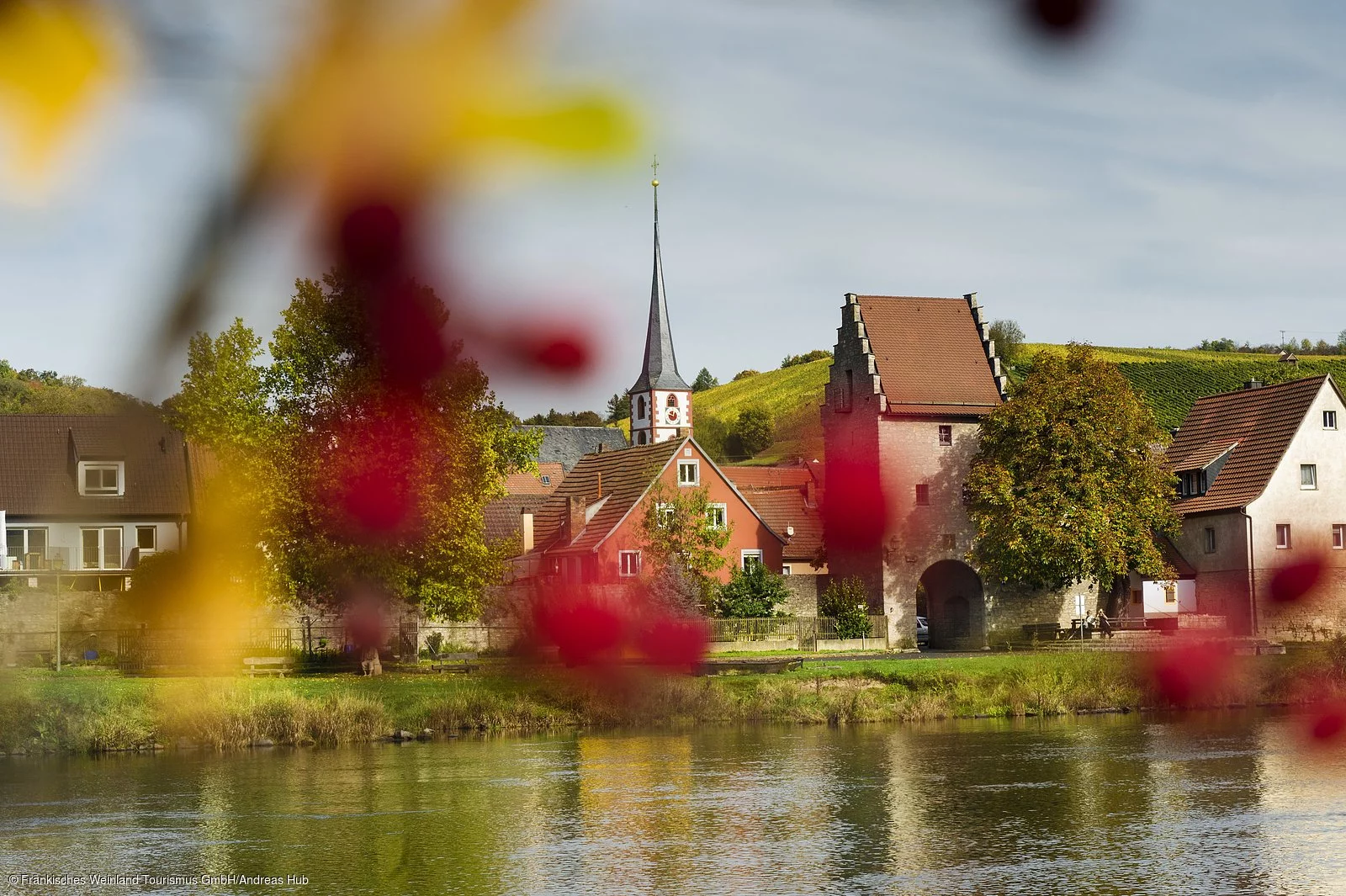 Blick auf Frickenhausen a. Main