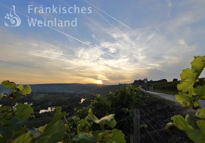 Abendstimmung bei der Vogelsburg