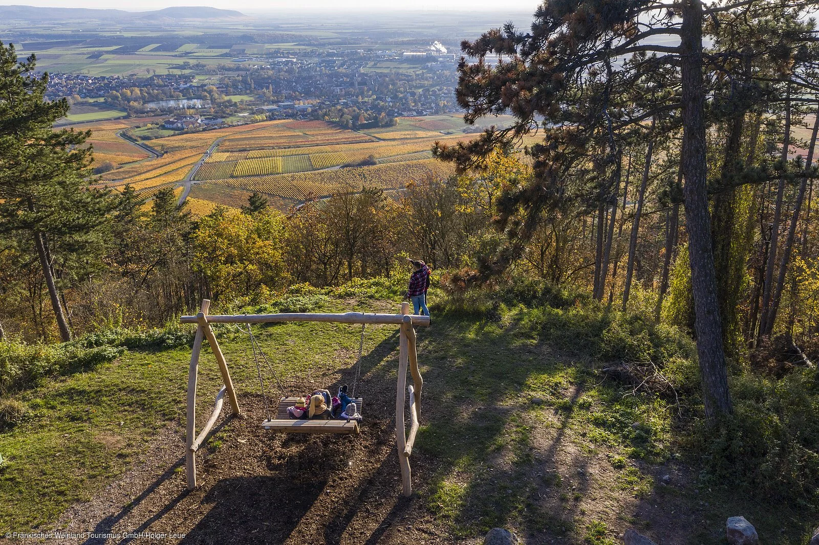 Panoramaschaukel bei Iphofen