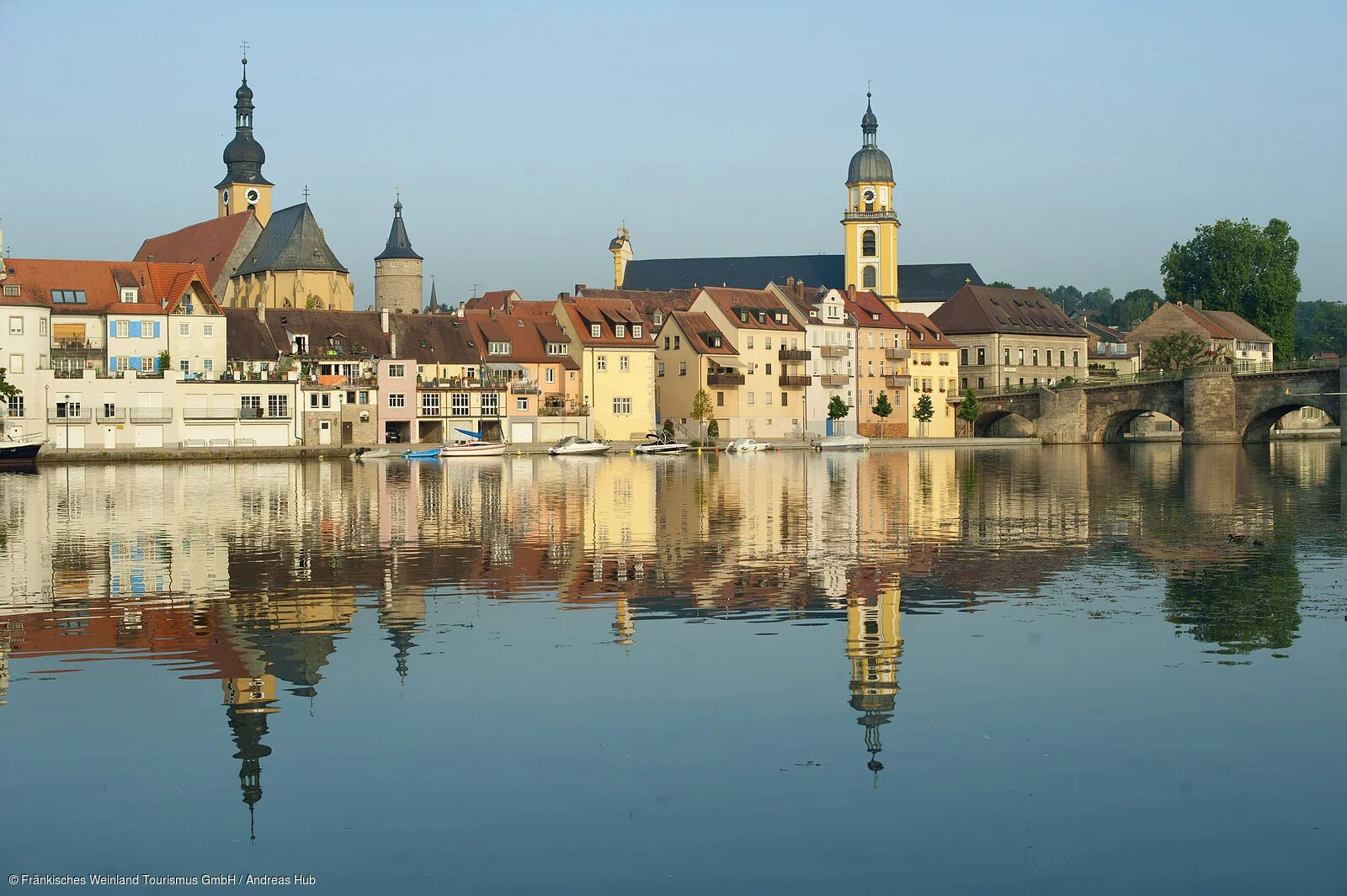 Blick auf Kitzingen