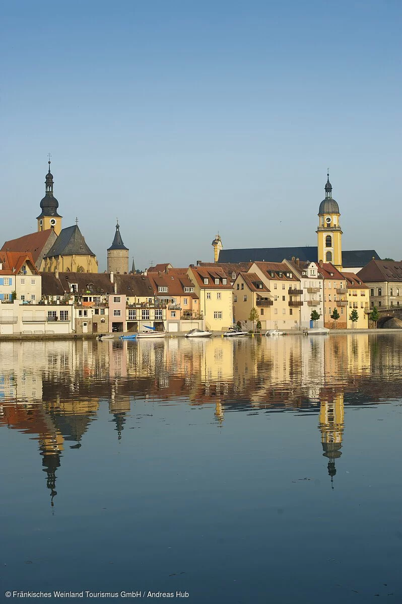 Blick auf Kitzingen