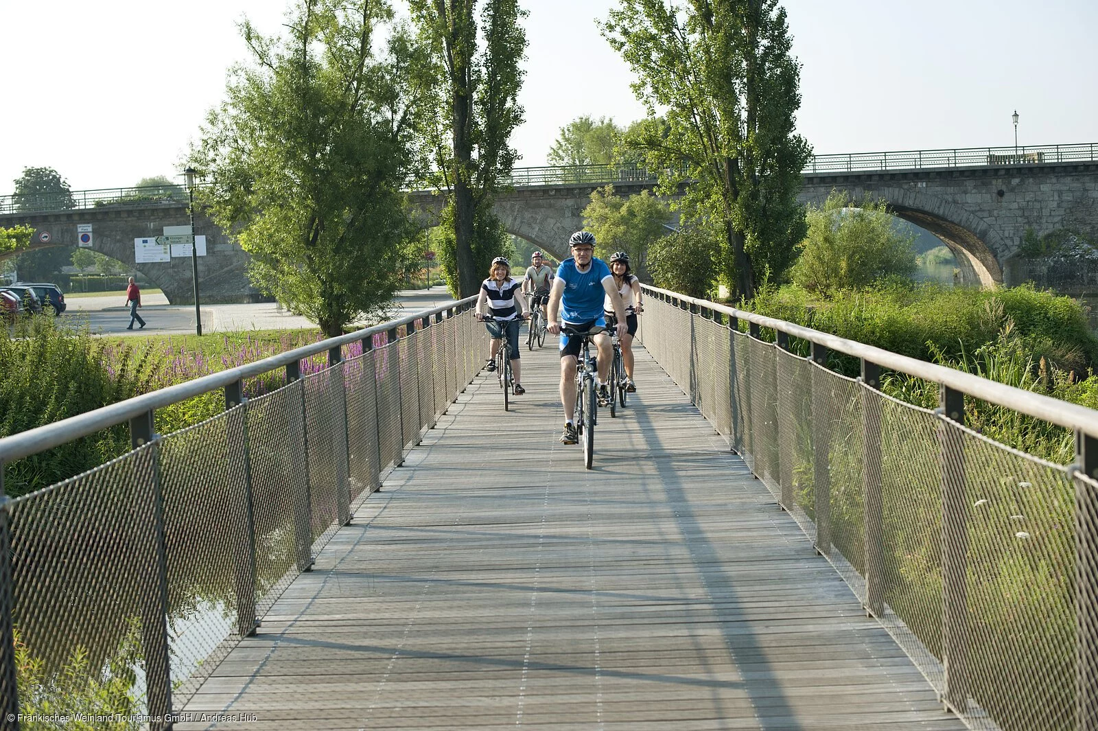 Mainradweg in Kitzingen